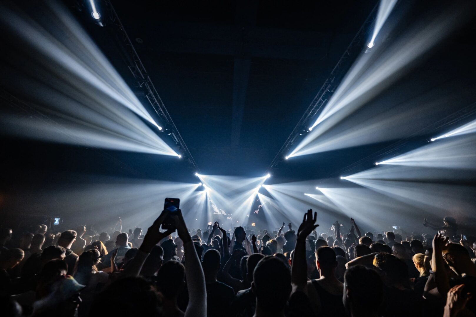 music fans at concert